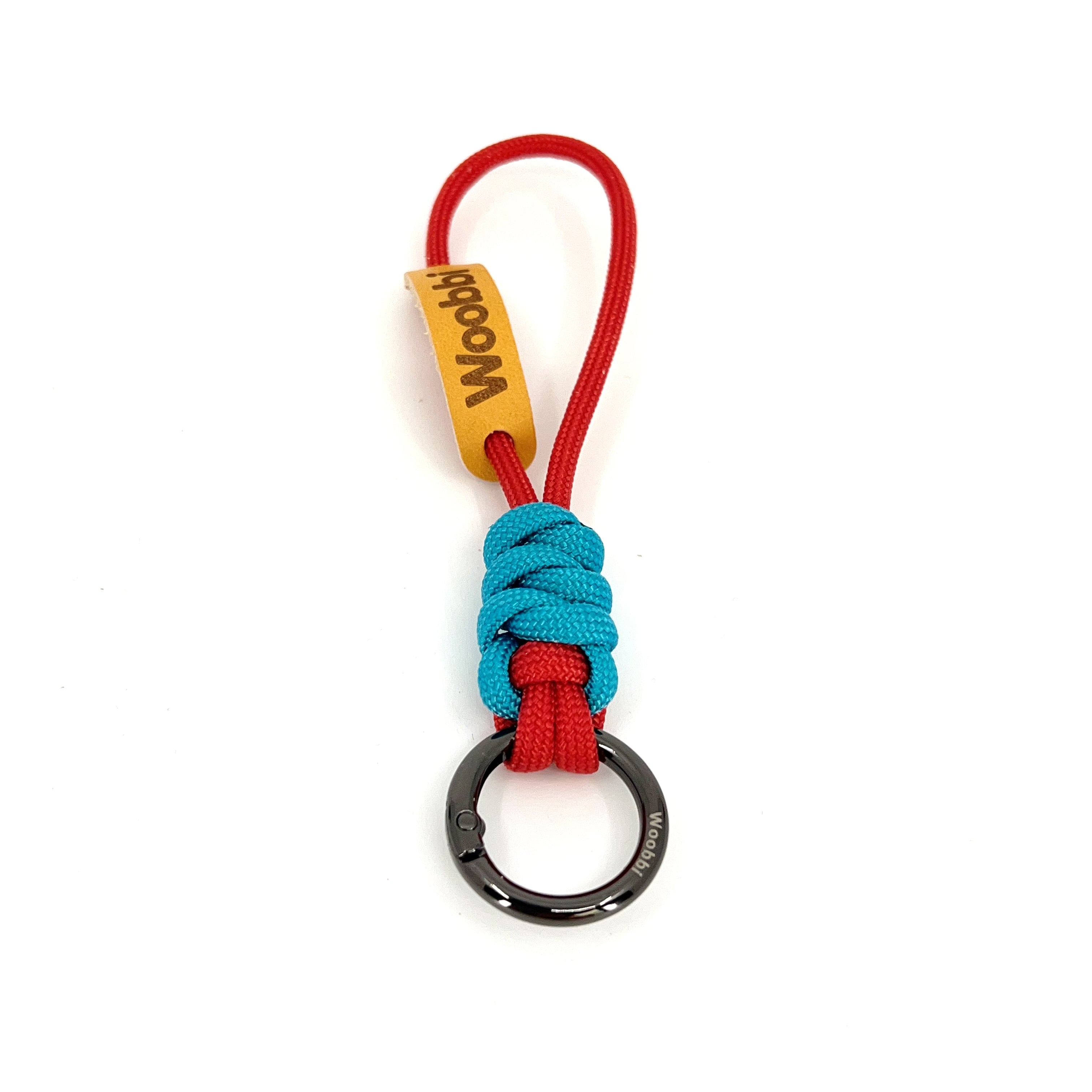 Colorblock Paracord Key Loop - Woobbi