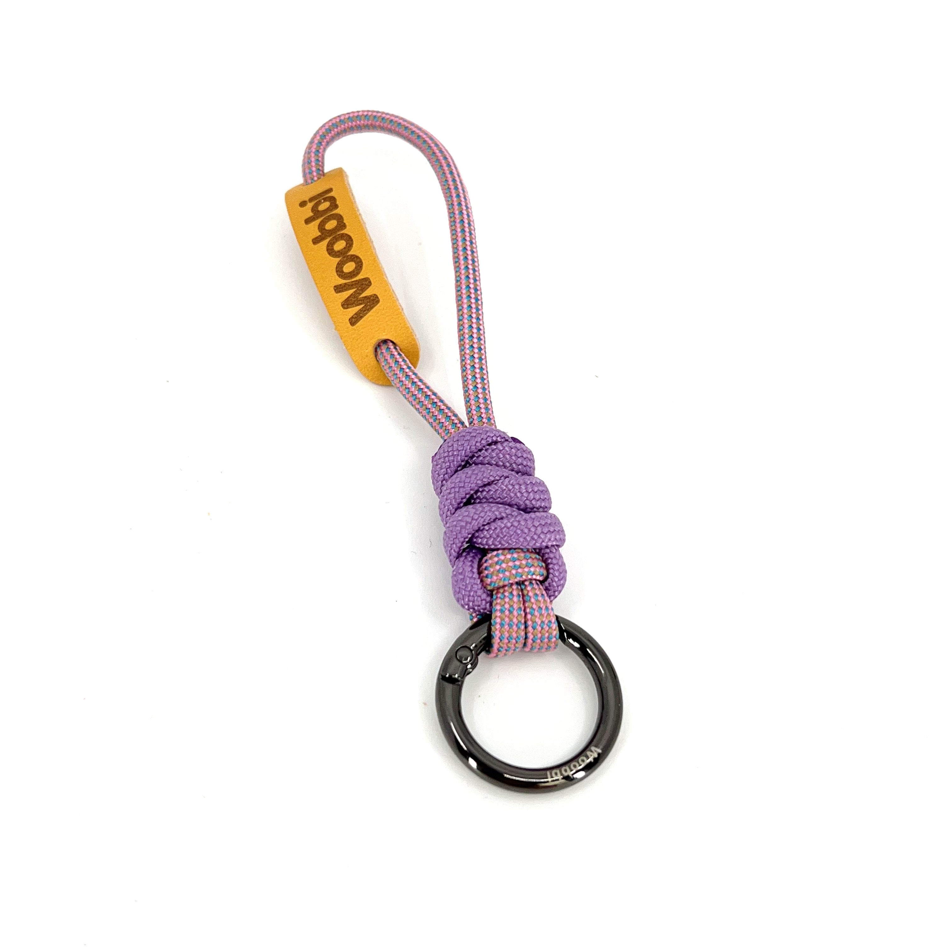 Colorblock Paracord Key Loop - Woobbi