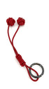 Long Braided Knot Loop in Cowhide - Woobbi