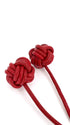 Long Braided Knot Loop in Cowhide - Woobbi