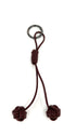 Long Braided Knot Loop in Cowhide - Woobbi