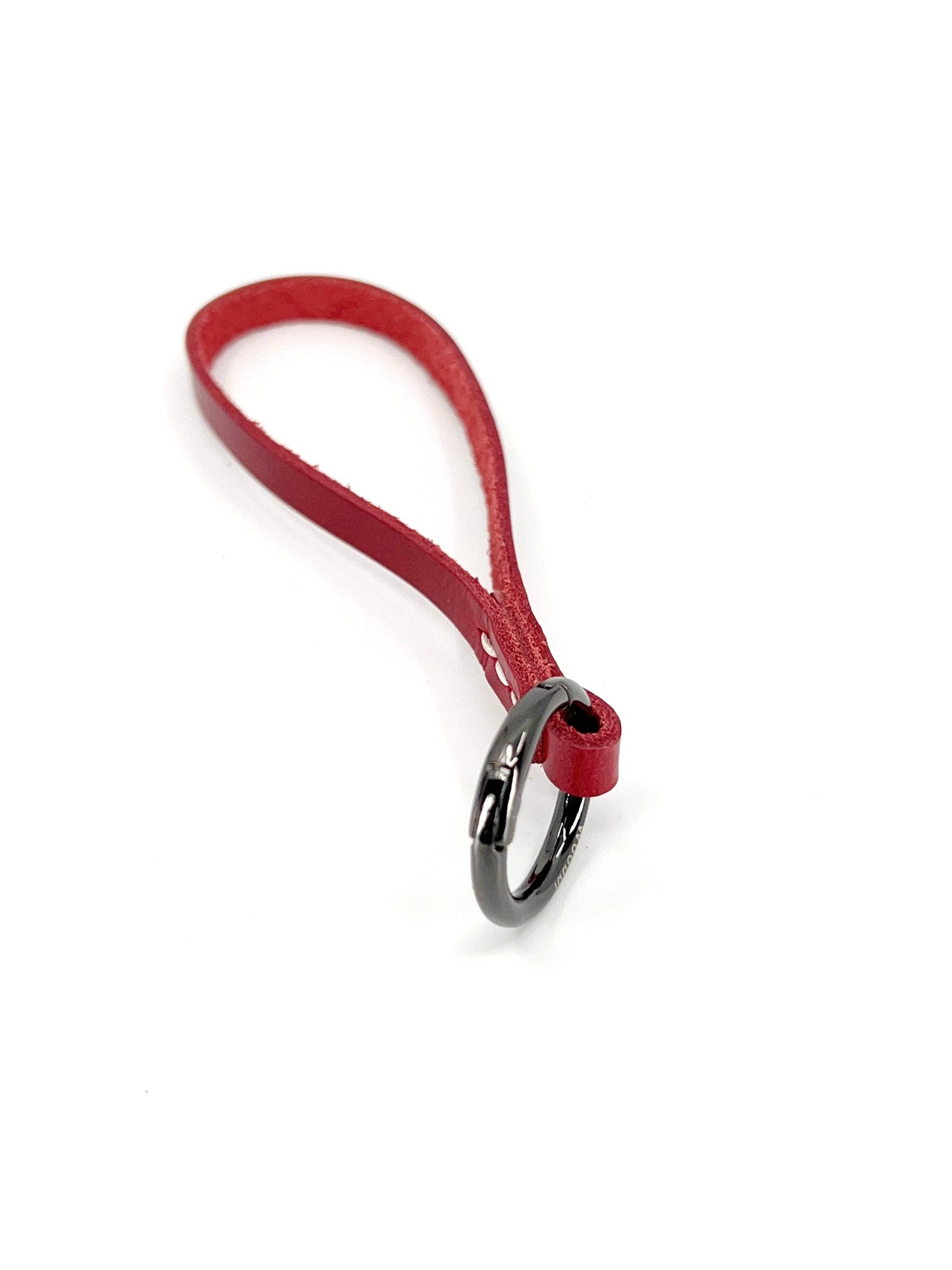 Gloss Finish Loop Key Holder in Cowhide - Woobbi