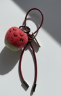 Apple Wool Bag & Keychain Charm - Woobbi
