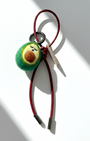 Avocado Wool Bag & Keychain Charm - Woobbi