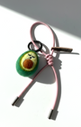 Avocado Wool Bag & Keychain Charm - Woobbi