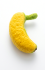 Banana Wool Felt Fridge Magnet - Woobbi
