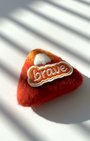 Brave Patch Wool Magnet - Woobbi