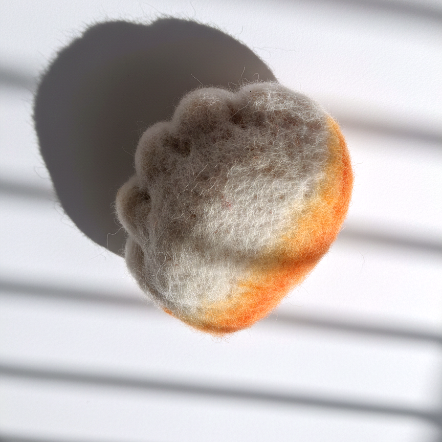 Fried Dumpling (Jianjiao) Wool Magnet - Woobbi