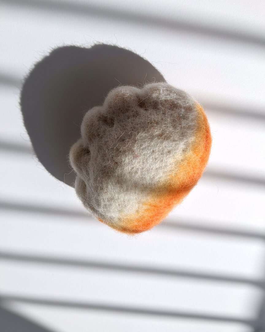 Fried Dumpling (Jianjiao) Wool Magnet - Woobbi