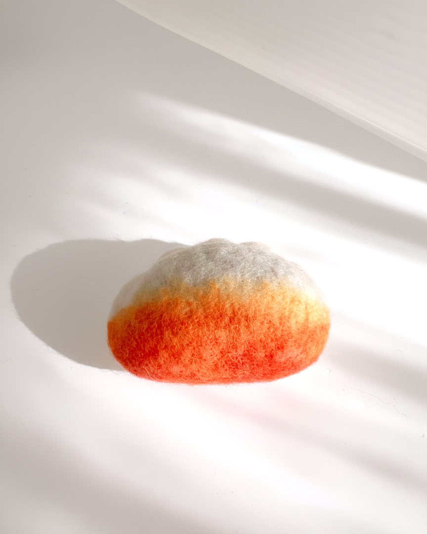 Fried Dumpling (Jianjiao) Wool Magnet - Woobbi