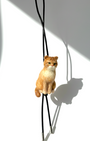 Ginger Cat Wool Charm - Woobbi