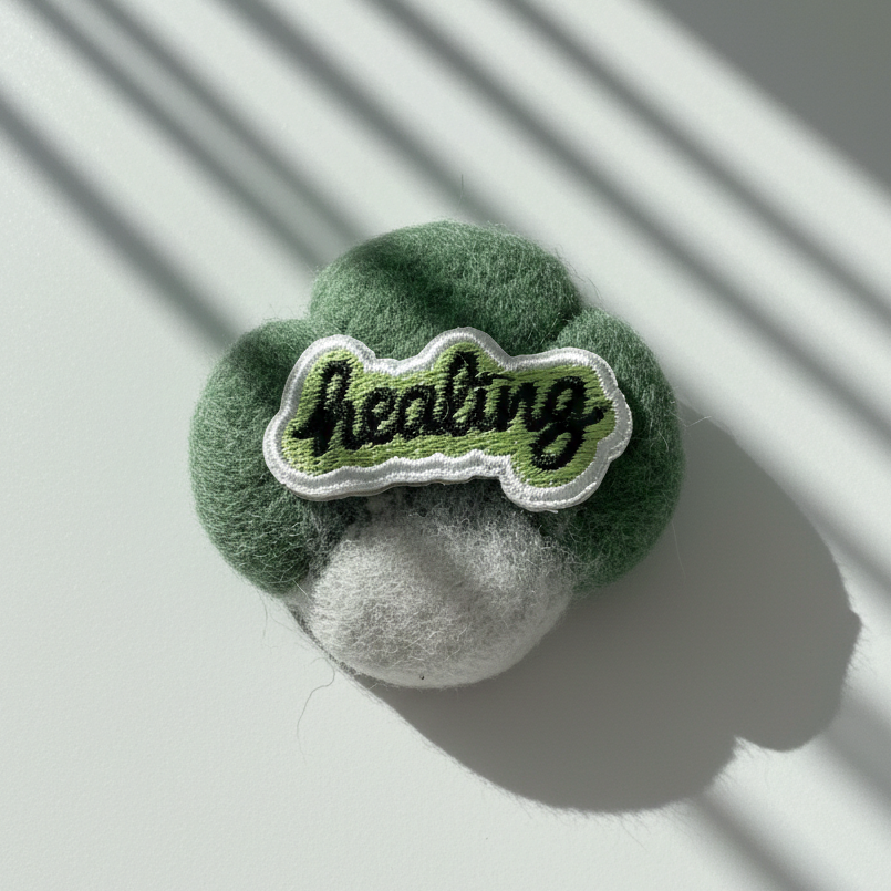Healing Patch Wool Magnet - Woobbi