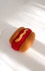 Hot Dog Wool Magnet - Woobbi