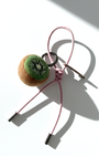 Kiwi Wool Bag & Keychain Charm - Woobbi