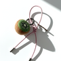 Kiwi Wool Bag & Keychain Charm - Woobbi