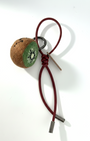Kiwi Wool Bag & Keychain Charm - Woobbi