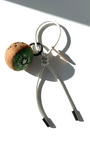 Kiwi Wool Bag & Keychain Charm - Woobbi
