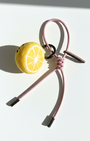 Lemon Wool Bag & Keychain Charm - Woobbi