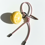 Lemon Wool Bag & Keychain Charm - Woobbi