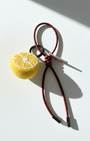 Lemon Wool Bag & Keychain Charm - Woobbi