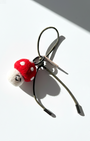 Mushroom Wool Bag & Keychain Charm - Woobbi