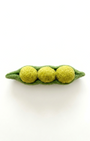 Pea Pod Wool Felt Fridge Magnet - Woobbi