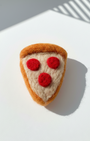 Pepperoni Slice Wool Magnet - Woobbi