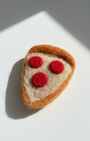Pepperoni Slice Wool Magnet - Woobbi
