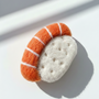 Salmon Sushi Wool Magnet - Woobbi