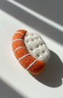 Salmon Sushi Wool Magnet - Woobbi