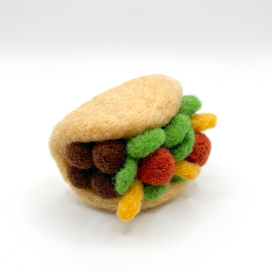 Taco Wool Fridge Magnet - Woobbi