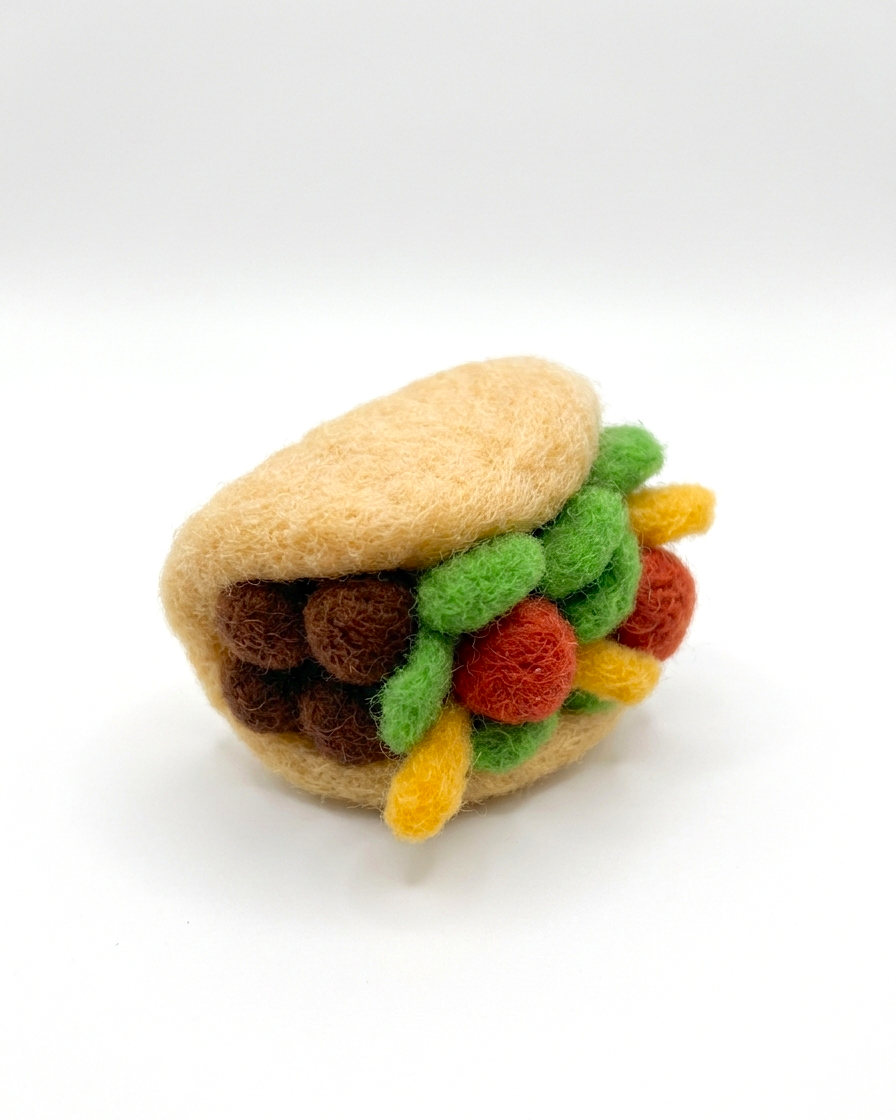 Taco Wool Fridge Magnet - Woobbi