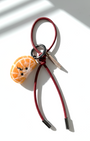Tangerine Slice Wool Bag & Keychain Charm - Woobbi