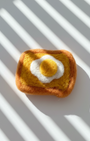 Sunny Egg Toast Wool Magnet - Woobbi