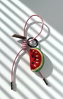 Watermelon Wool Bag & Keychain Charm - Woobbi